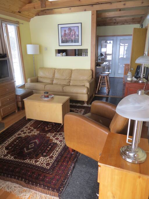 Comfortable seating for watching tv, reading or talking