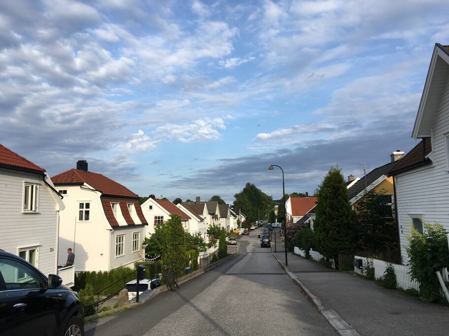 Rolig blindgate.