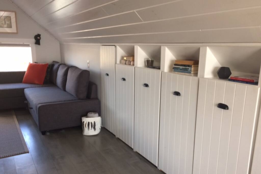 Built in wall storage