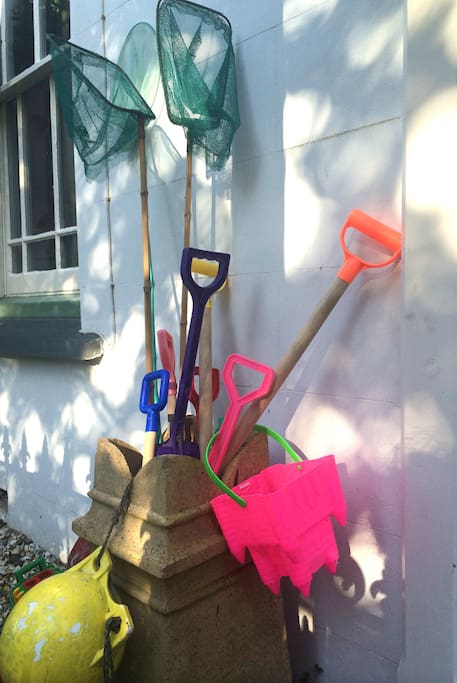 Buckets and spades!