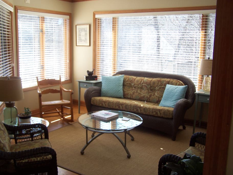 Sun room off of kitchen