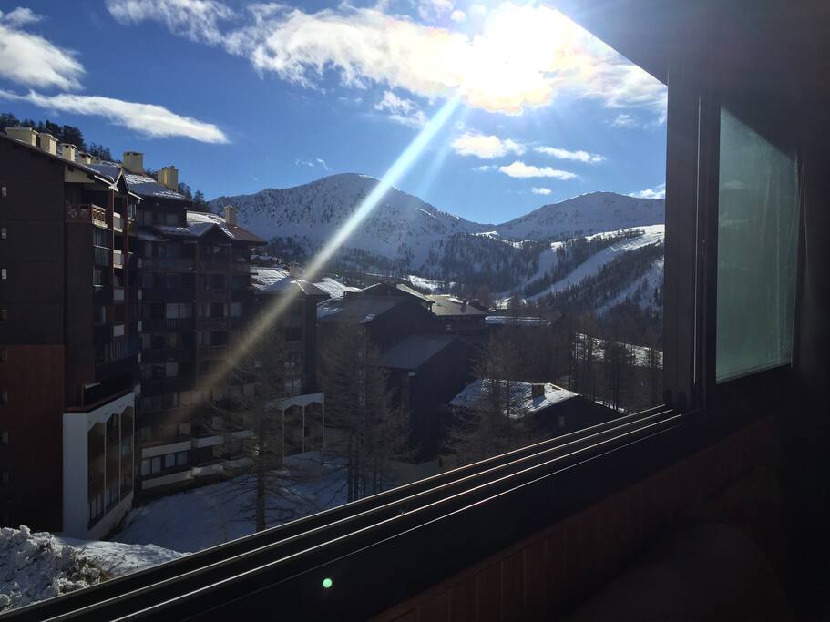 Vue sur les montagnes