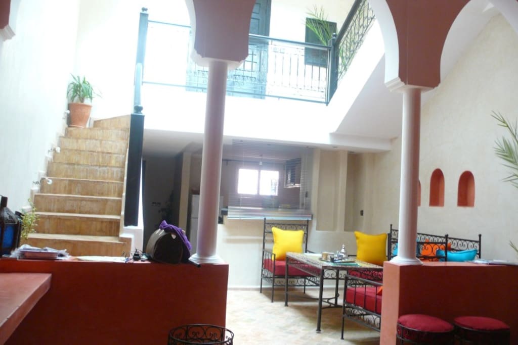 accès aux 3 chambres