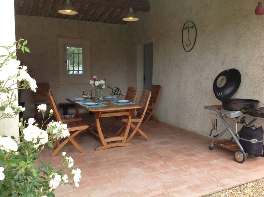 Terrasse couverte