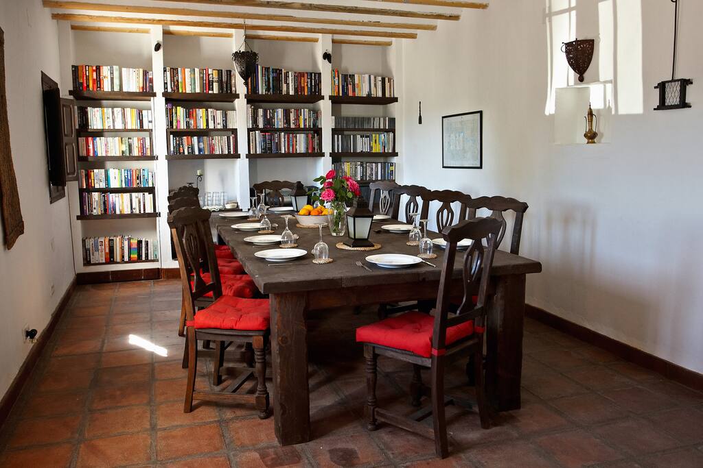 The dining room