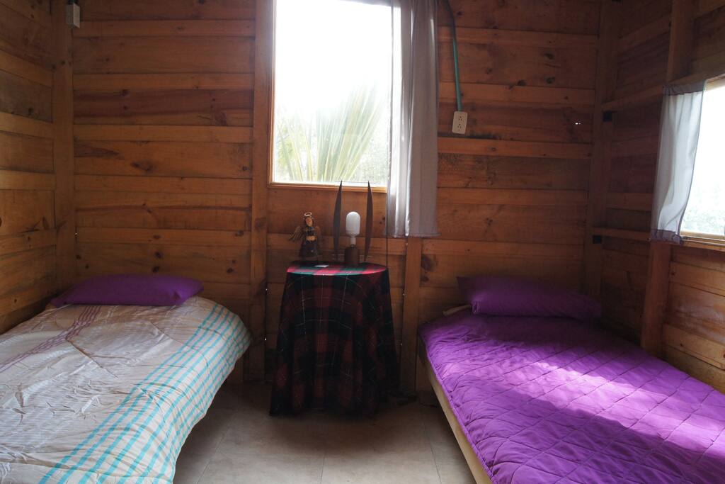 Pino cabin bedroom