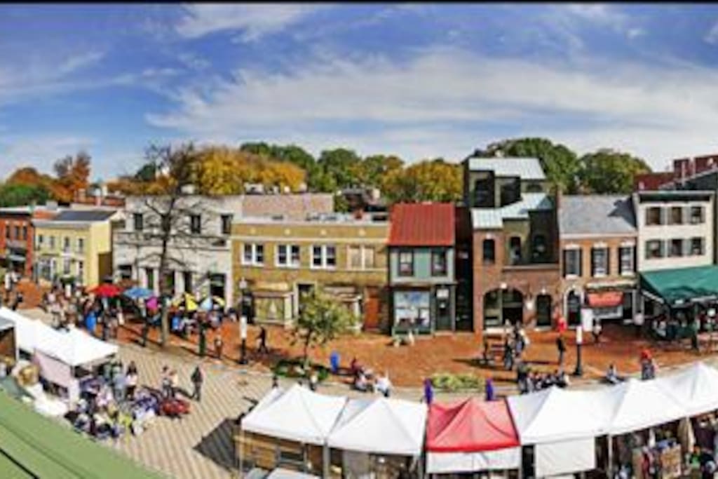 Close to Eastern Market Saturday Market
