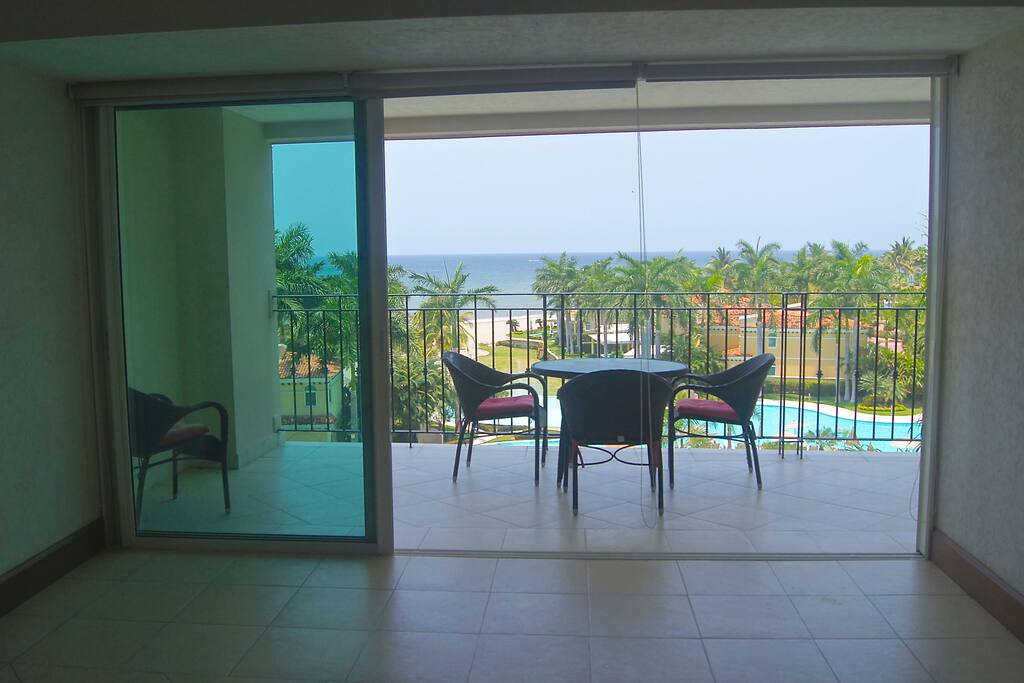 Walk out balcony.
