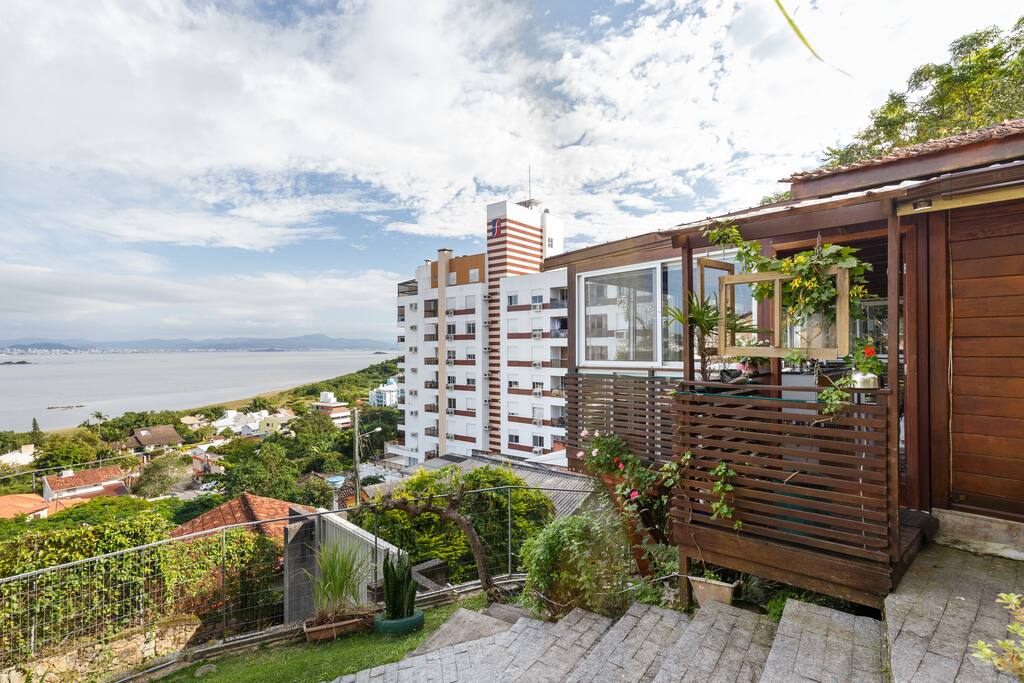 Vista da casa (Baía Norte)