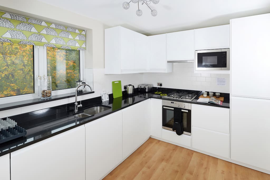 New Kitchen with built in appliances with similar design to Sydney apartment