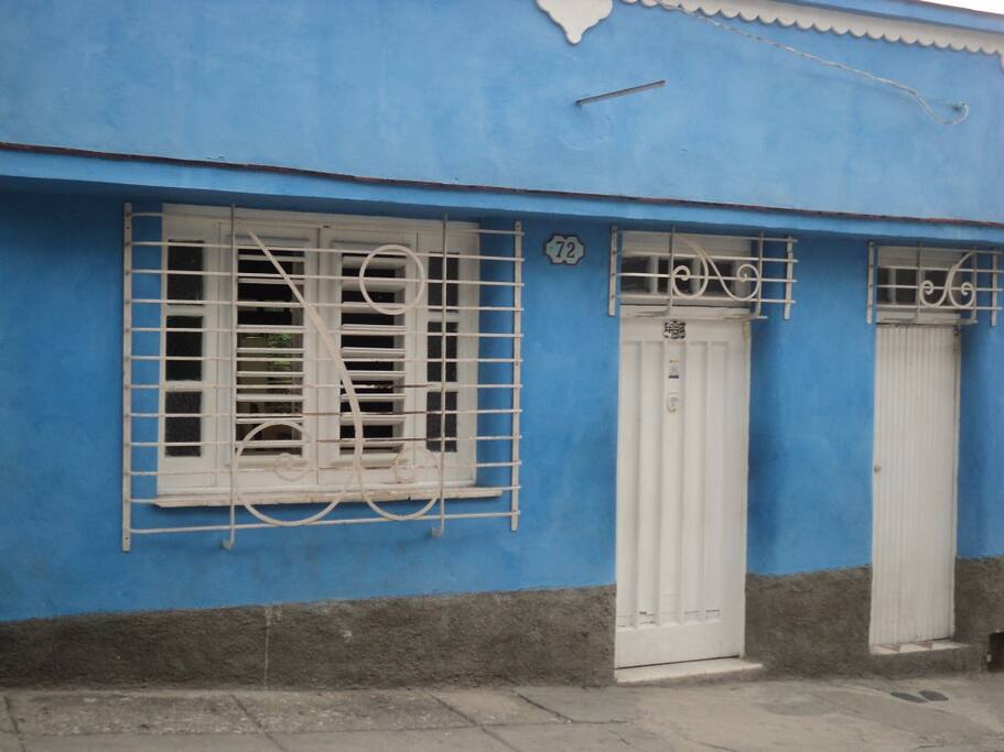Entrada de la casa