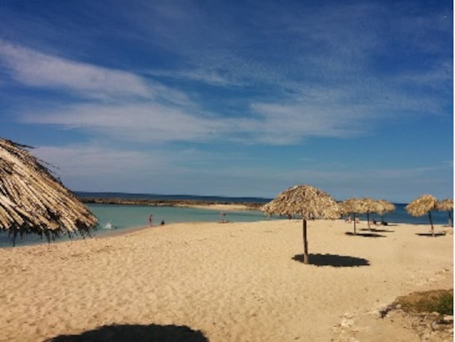 Beach a few steps away