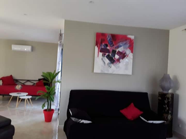 Villa Contemporaine Piscine Plage - 세트