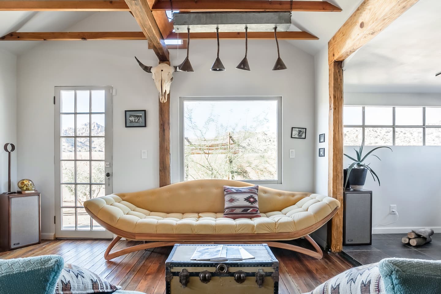 Desert Ranch of the Rising Sun — off-grid ranch Airbnb in Pioneertown, California near Joshua Tree
