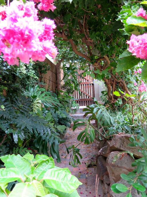 Entrance to property