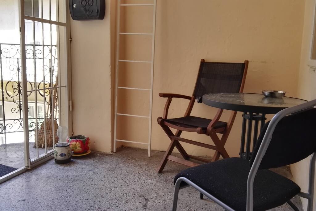 Private balcony for the real chillout feeling