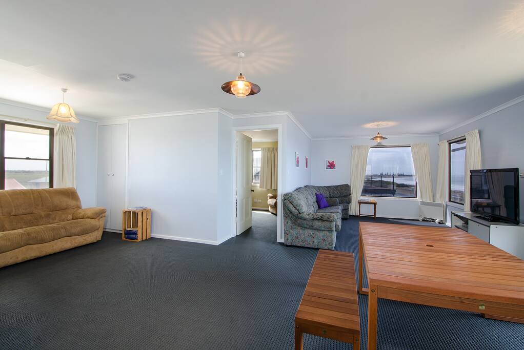 Open living upstairs