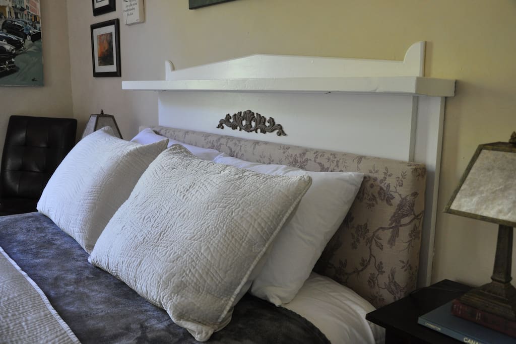 1600 thread count sheets for a dreamy sleep.