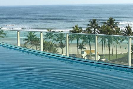 Apartamento charmoso,novo,com vista mar