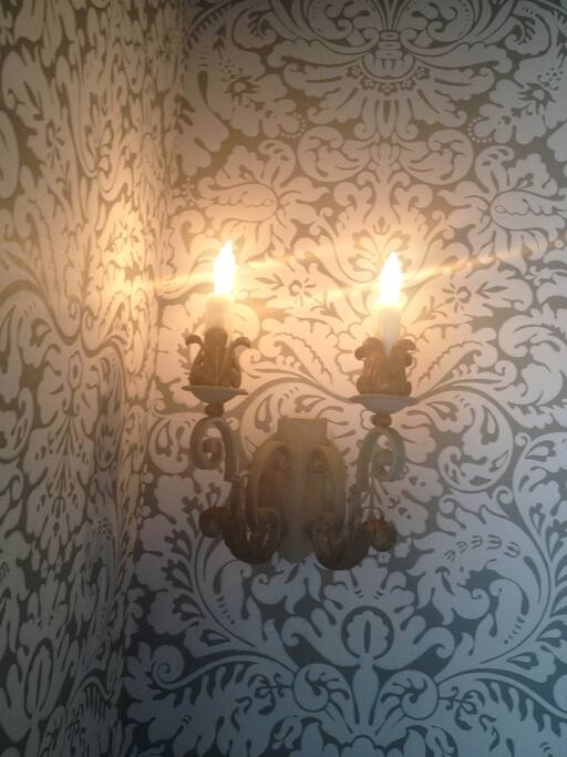guest powder room