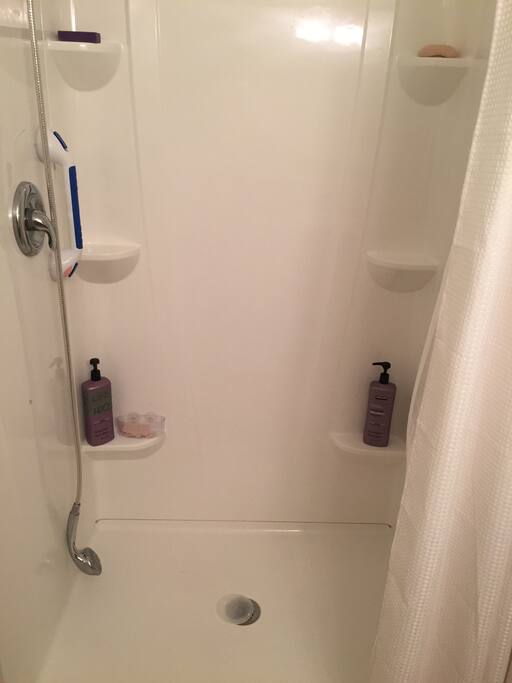 Left side of bathroom