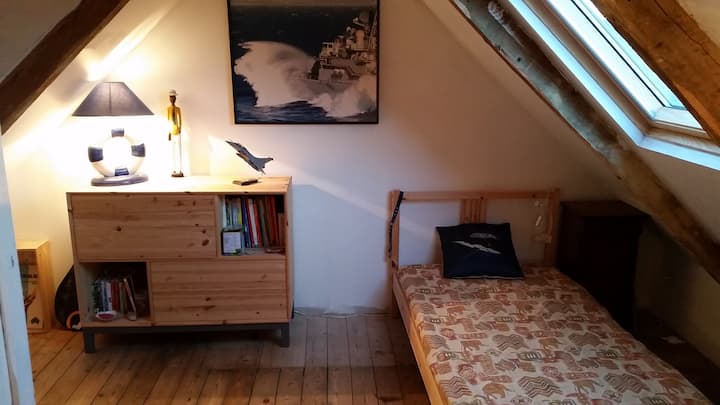 غرفة نوم رابعة، في الطابق الثاني