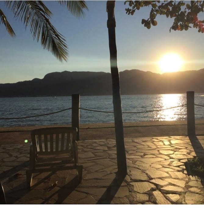 Por do sol para relaxar!