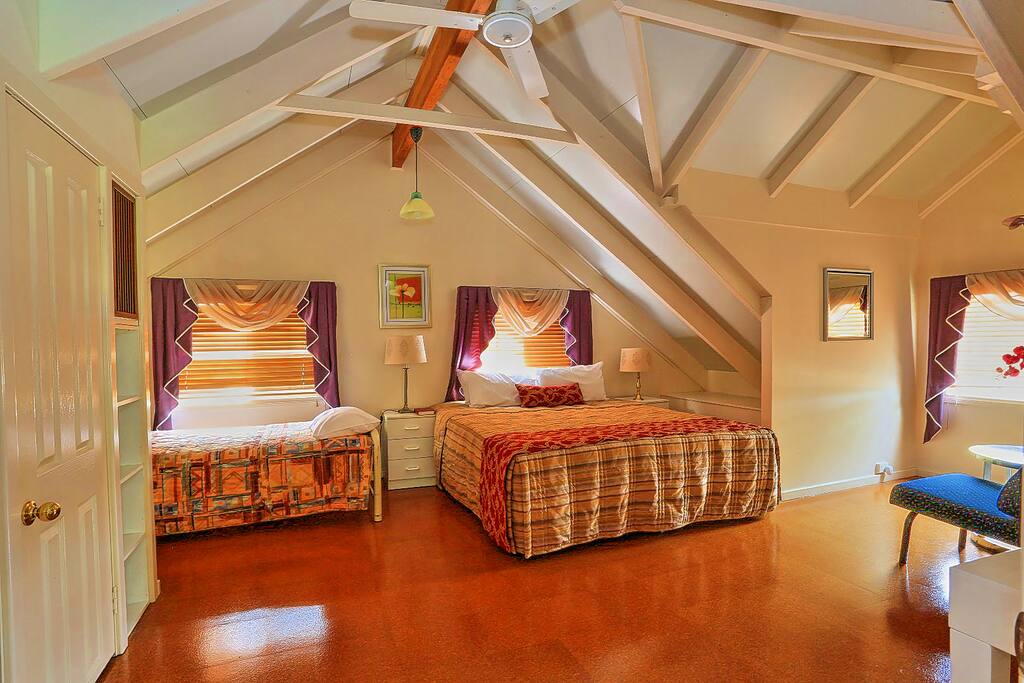King bed
