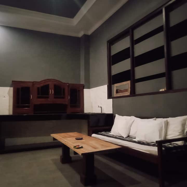 Balcón para desayunar 