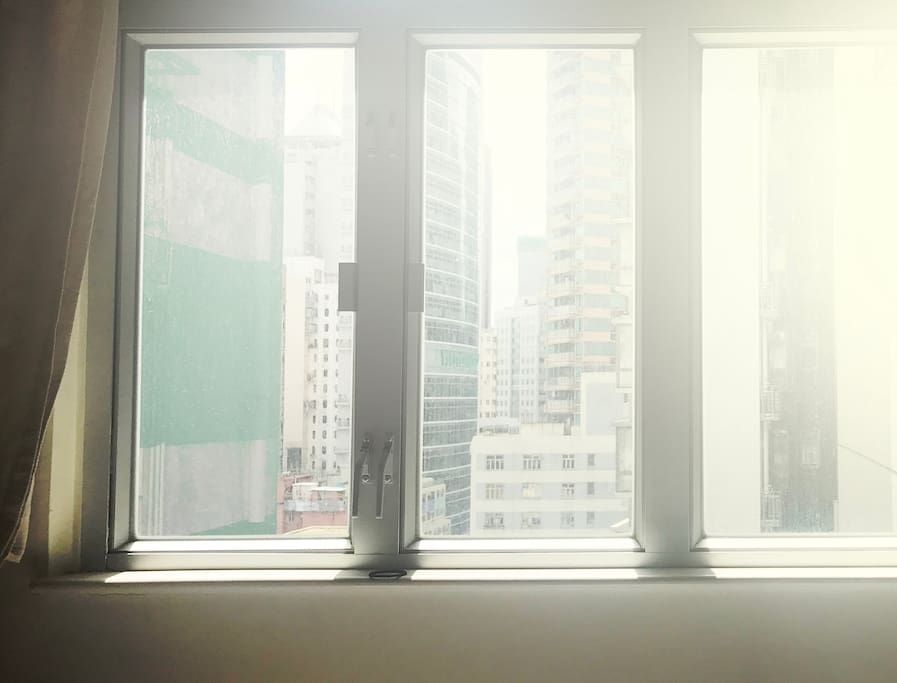 View from your bedroom (Sheung Wan/Central)