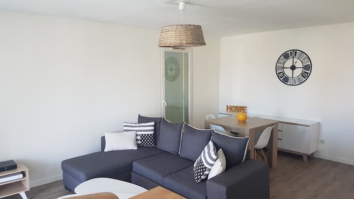 Grand T2 De Charme Tout éQuipé, Parking Et Jardin - Sausset-les-Pins