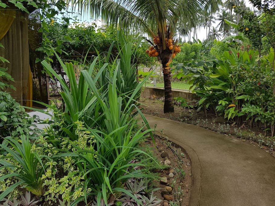 entrance to the garden