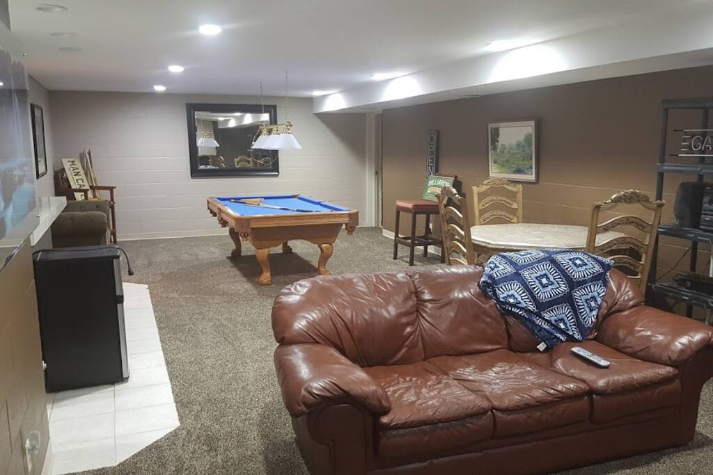 Very spacious.