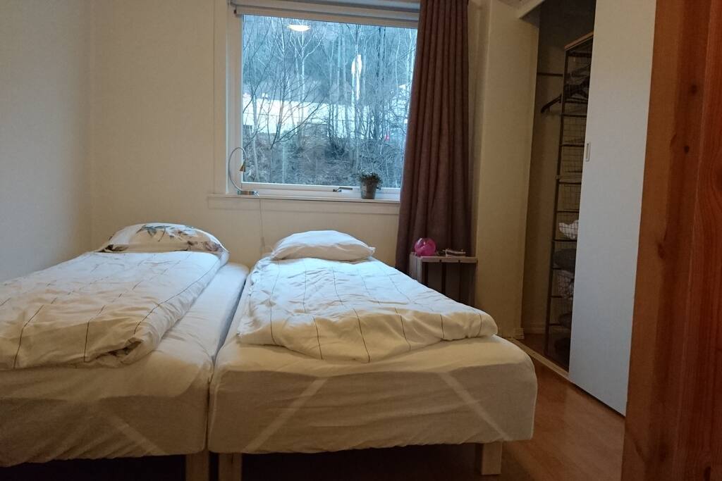 Bedroom. Its possible to separate the beds, but it will be a small space if so.
