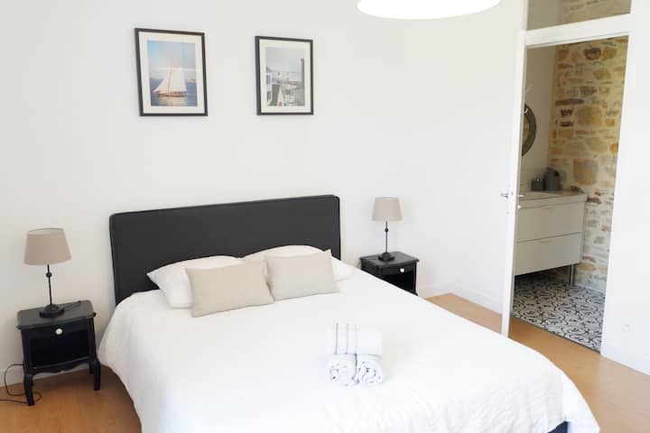 Dormitorio 1 con cuarto de baño - Cama 160