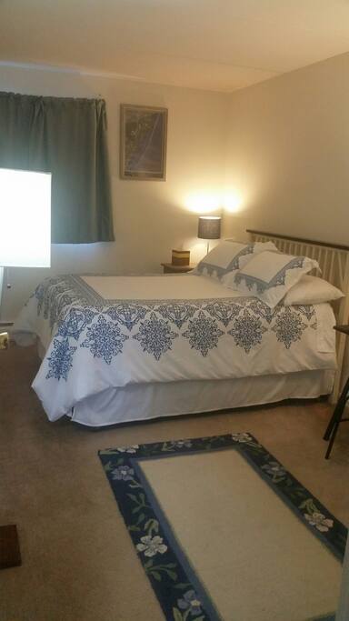 View when entering room
