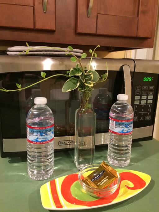 Complimentary waters