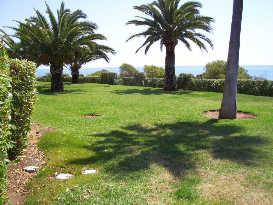 la pelouse au bord de la piscine. Vous y ferez connaissance avec les habitués, propriétaires ou locataires.