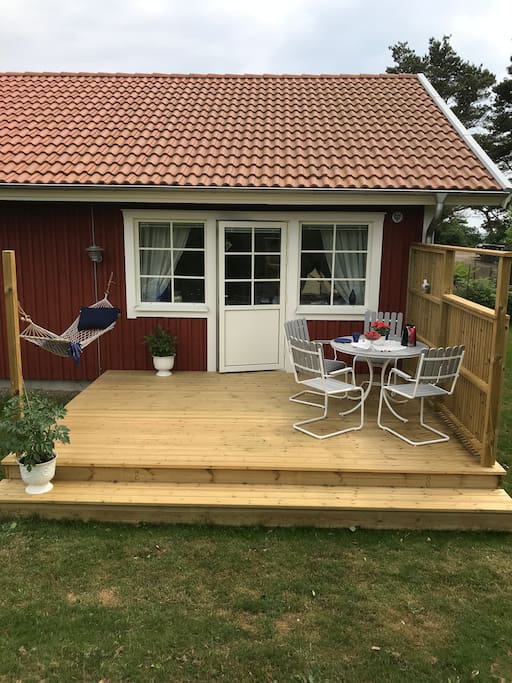 Egen uteplats med grill
