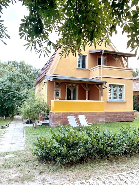 Really lovely old holiday house with sea view