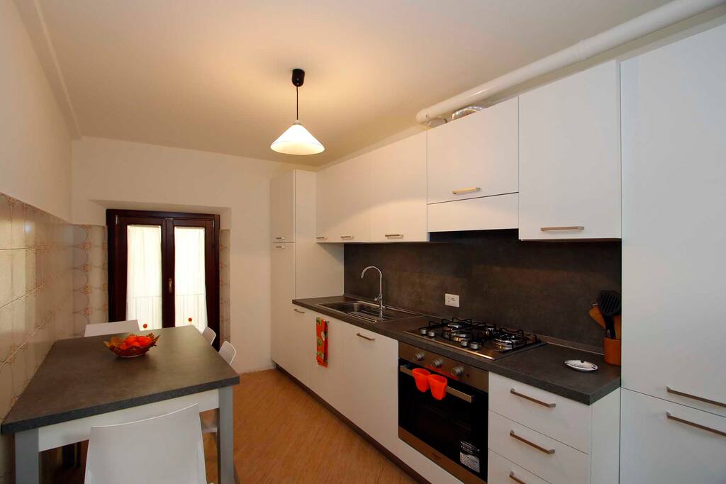 la cucina attrezzata