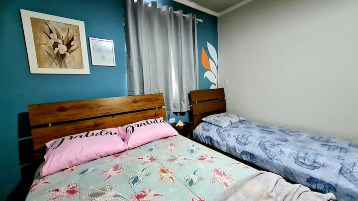 从一楼的房间可欣赏美景，我们称之为「爱情客房」❤️。