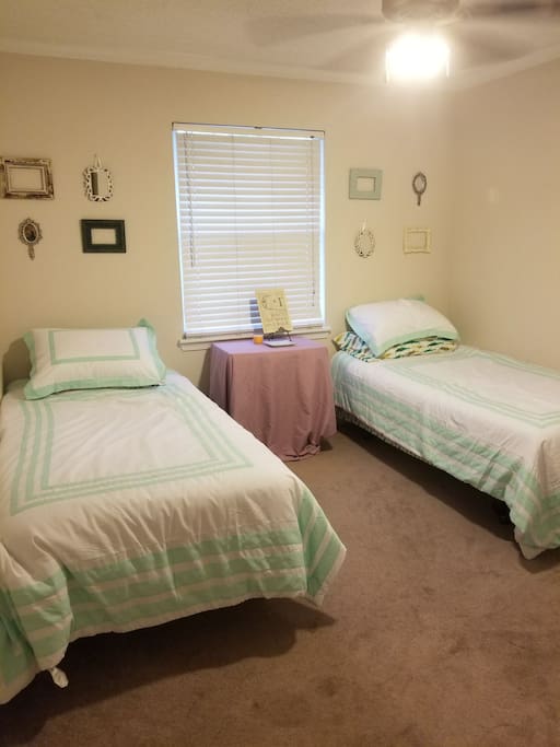 Another view of the guest bedroom.