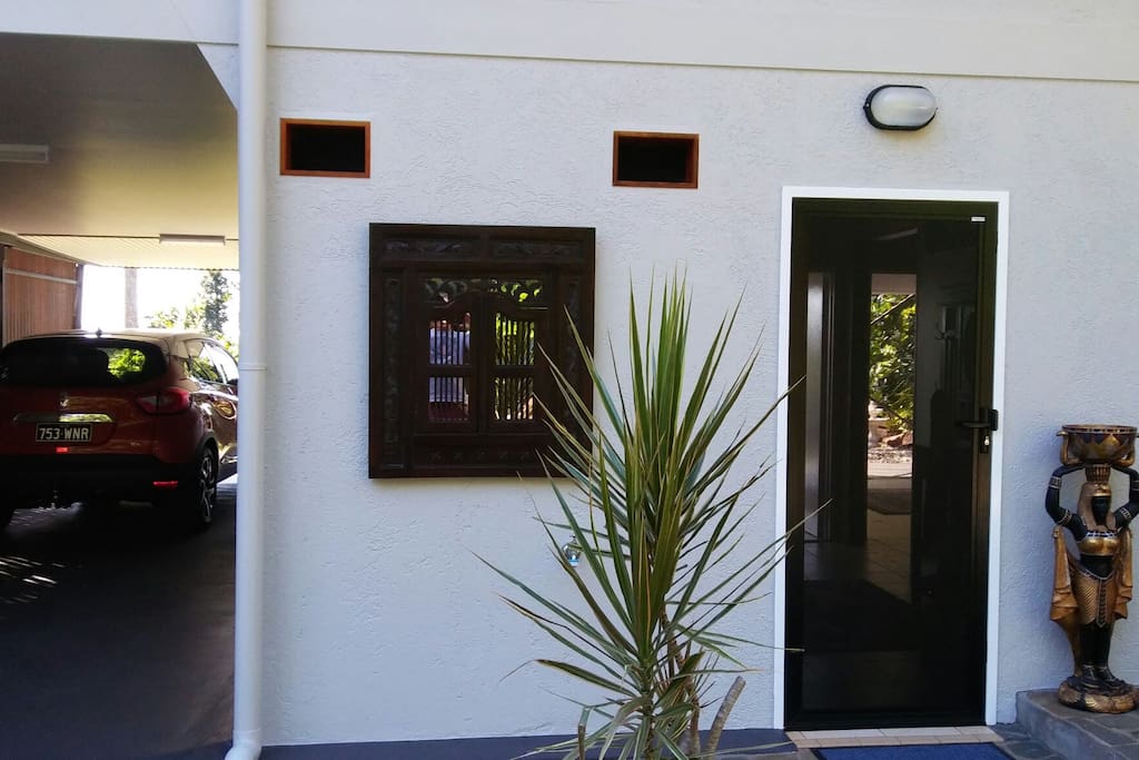 Front door entrance.