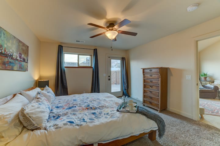 Main floor Master has it's own patio access.