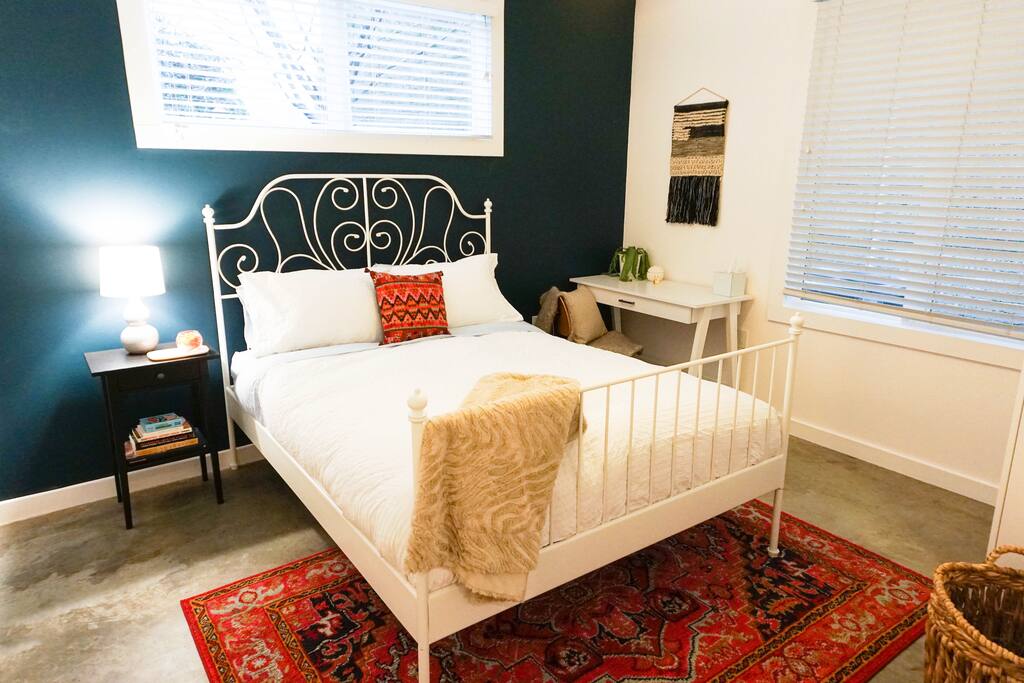 bedroom en suite with private level.