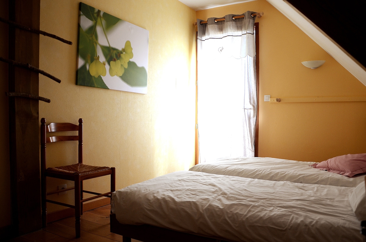 druhá spálňa na poschodí