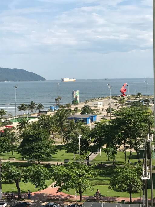 Vista do corredor
