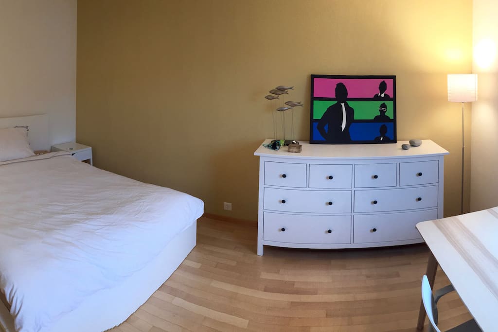 Plenty of space for you in your private bedroom.