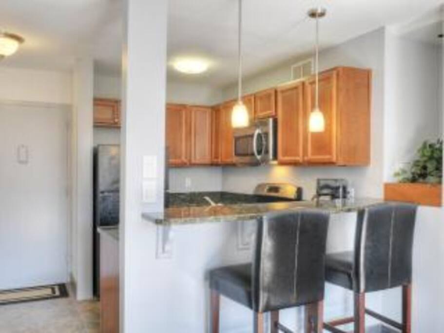 Newly renovated kitchen